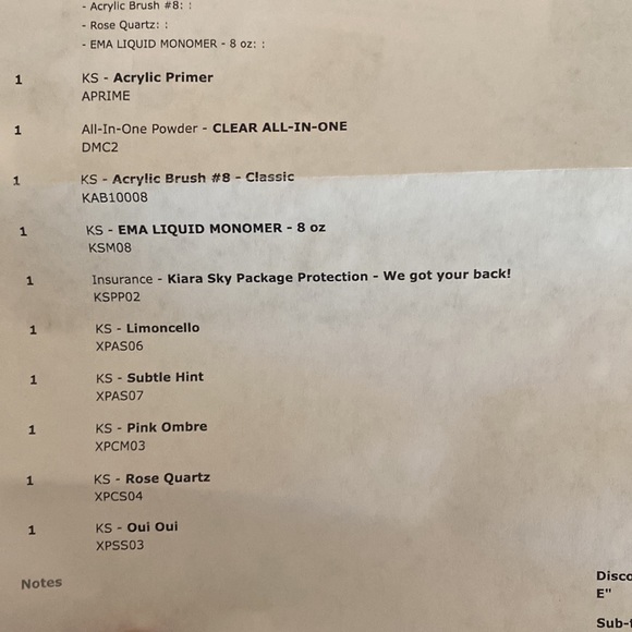 NEW NEVER USED Kiara Sky Xpress acrylic starter kit plus more - Picture 10 of 10